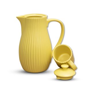 Ebony Yellow Jug Set